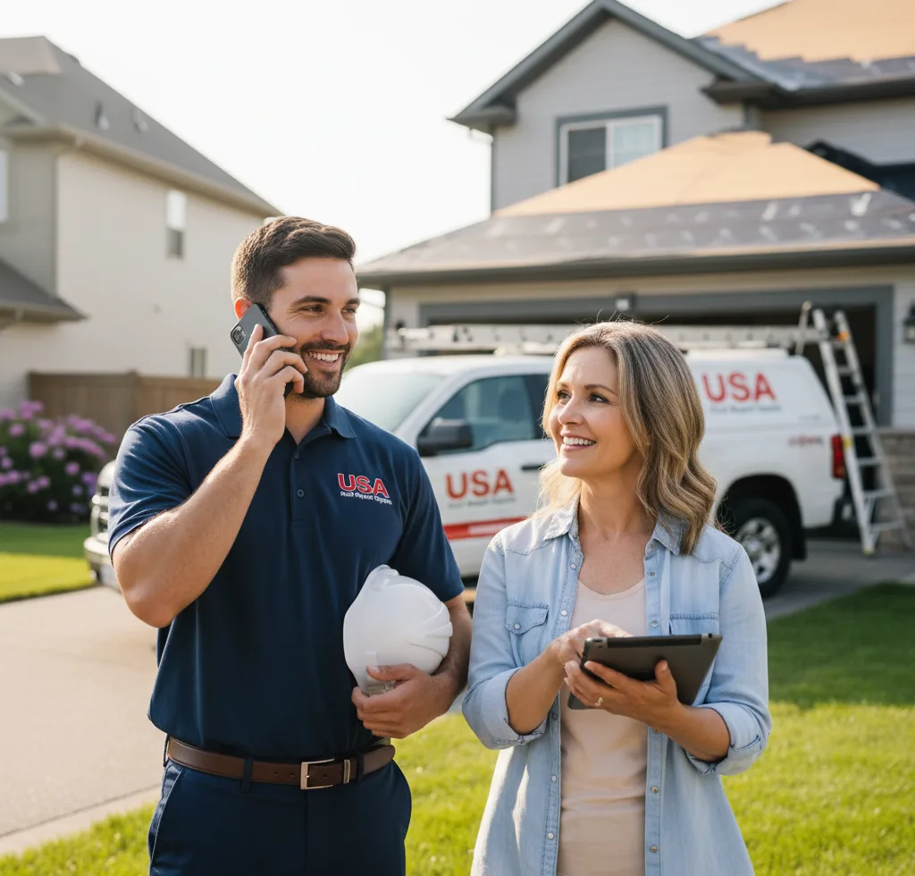 USA Roof Repair Experts customer support in Sugar Land